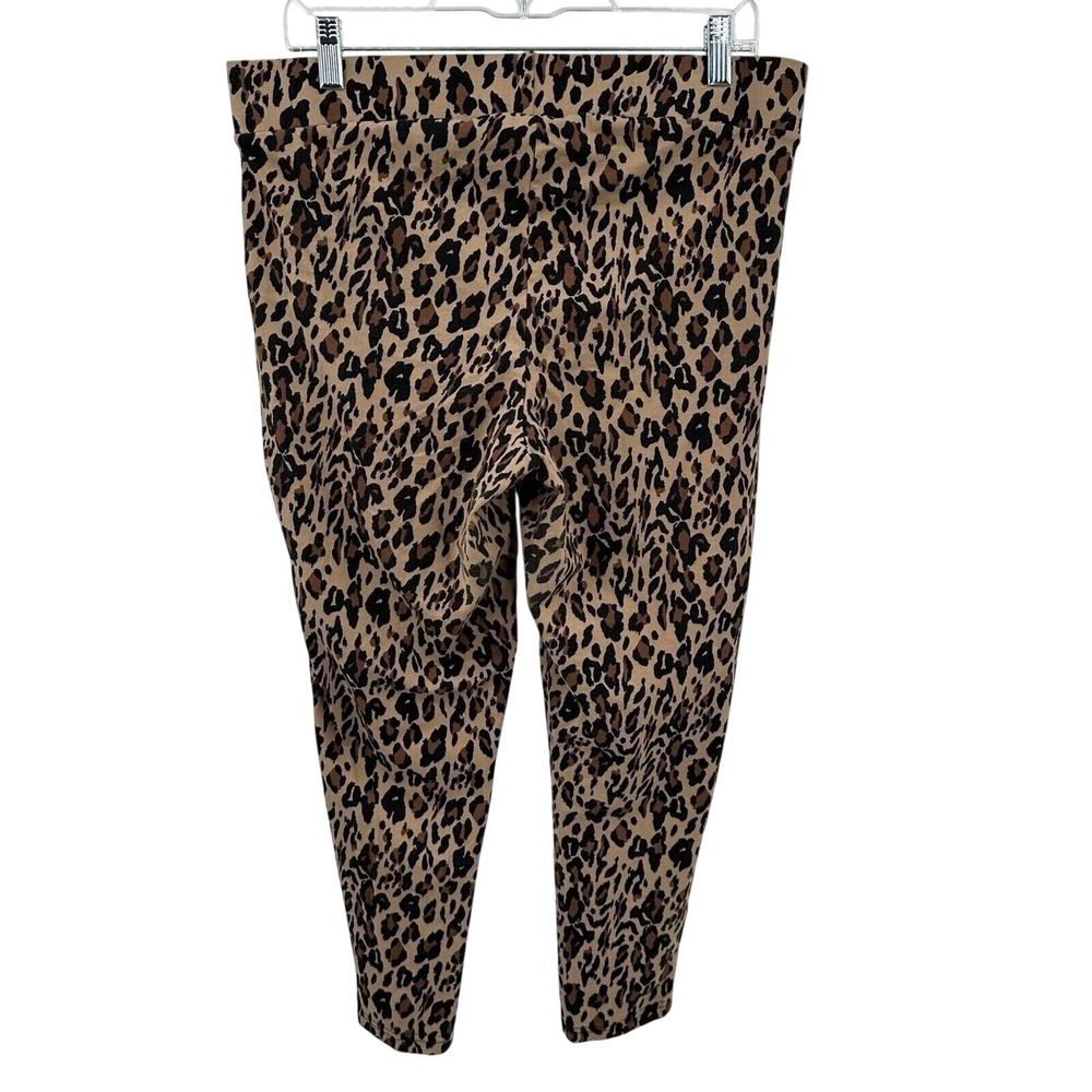 Torrid Leopard Print Leggings Brown Black Cropped Mob Wife Womens Plus Size 2X